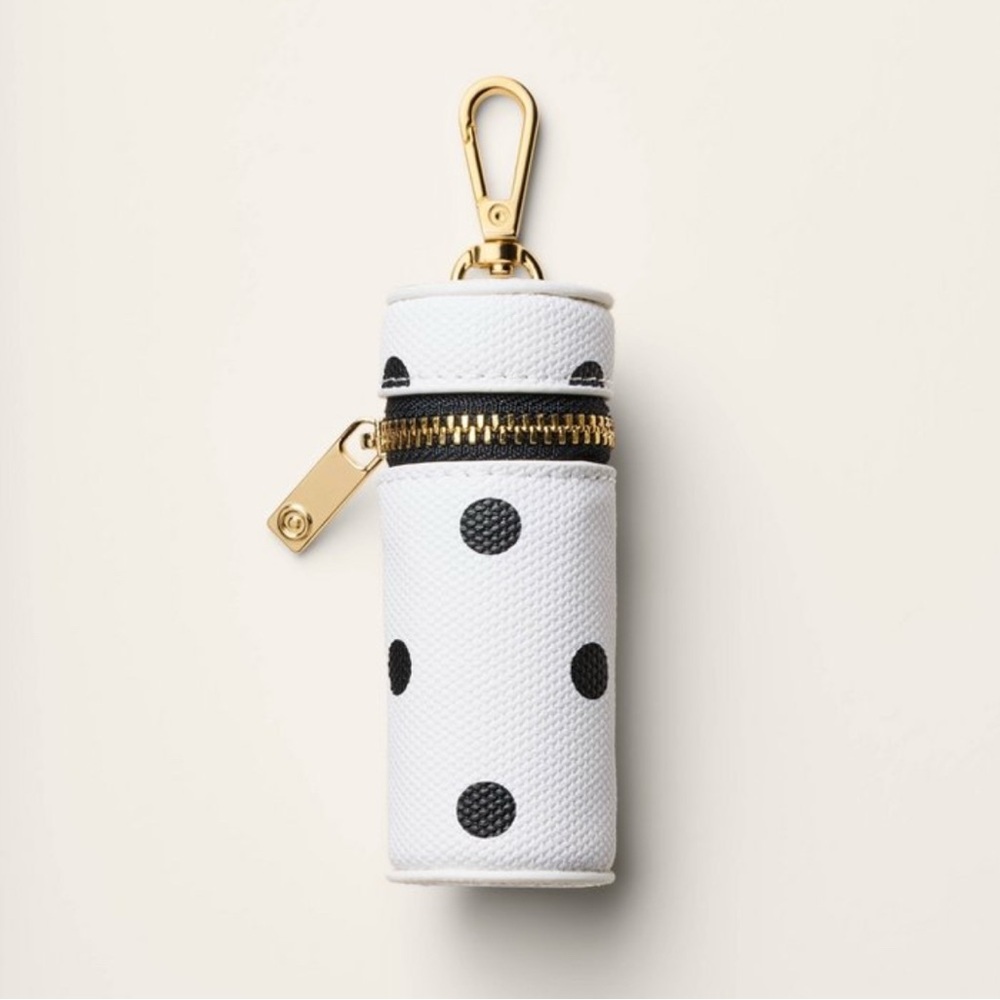 Canvas Polka Dot Lipstick Bag Charm
Keychain - kate spade new york x Target™